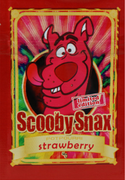 Scooby Snax Aardbei 4g